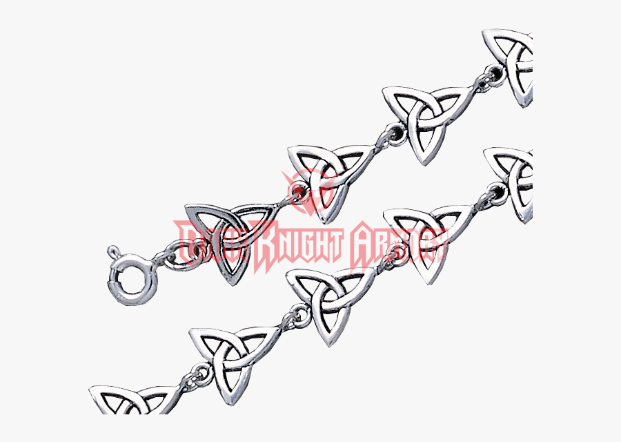 Silver Triquetra Knot Bracelet - Brule La Gomme Pas Ton Ame, Transparent Clipart