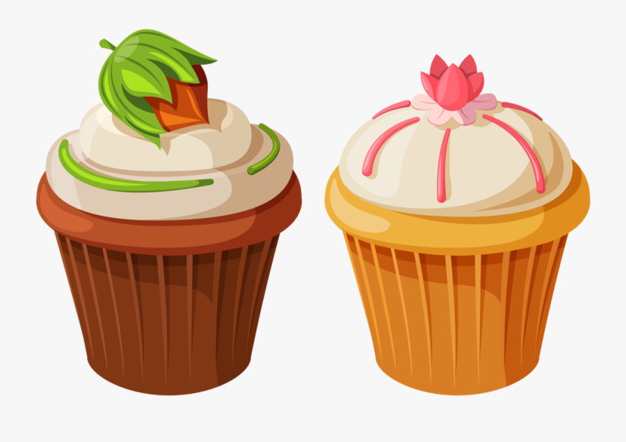 Transparent Clipart Of Cupcakes - Toppings For Cupcakes, Transparent Clipart
