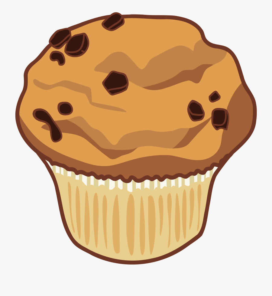 Transparent Pastries Clipart - Cupcake, Transparent Clipart