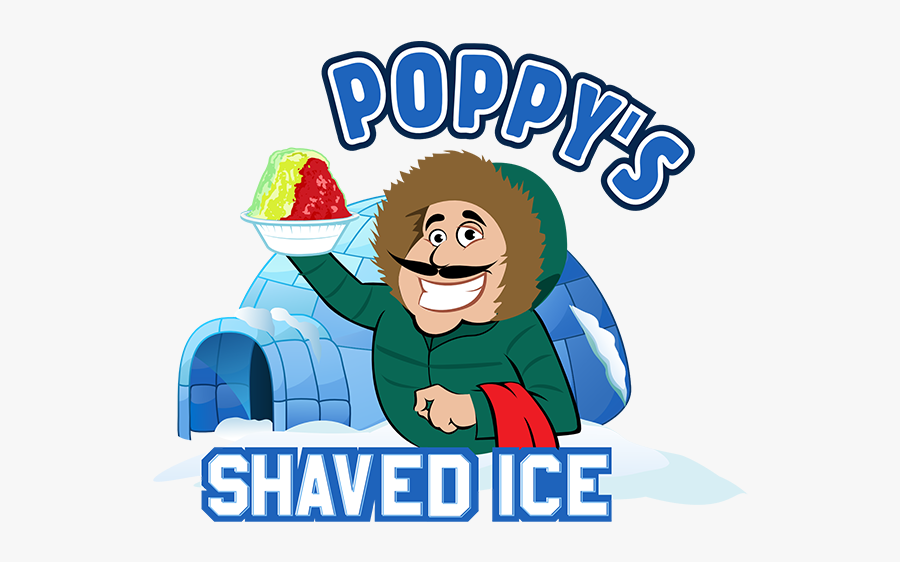 Poppy"s Shaved Ice Las Vegas Nv - Cartoon, Transparent Clipart