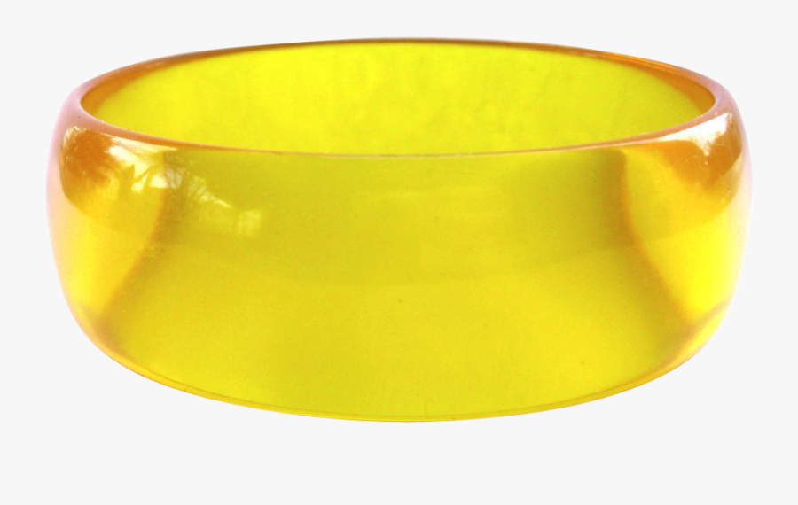 Yellow Jello Clipart - Bangle, Transparent Clipart