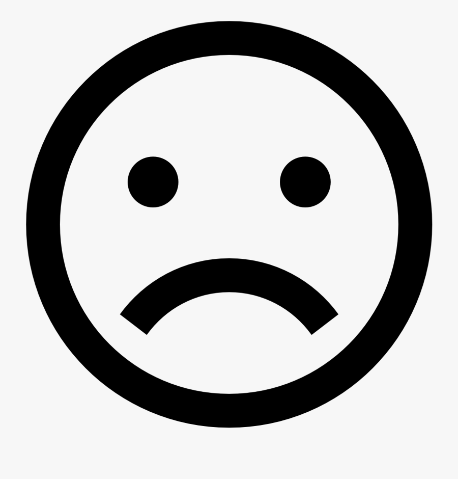 Sad Face Images Group - Smiley Face Icon Png, Transparent Clipart