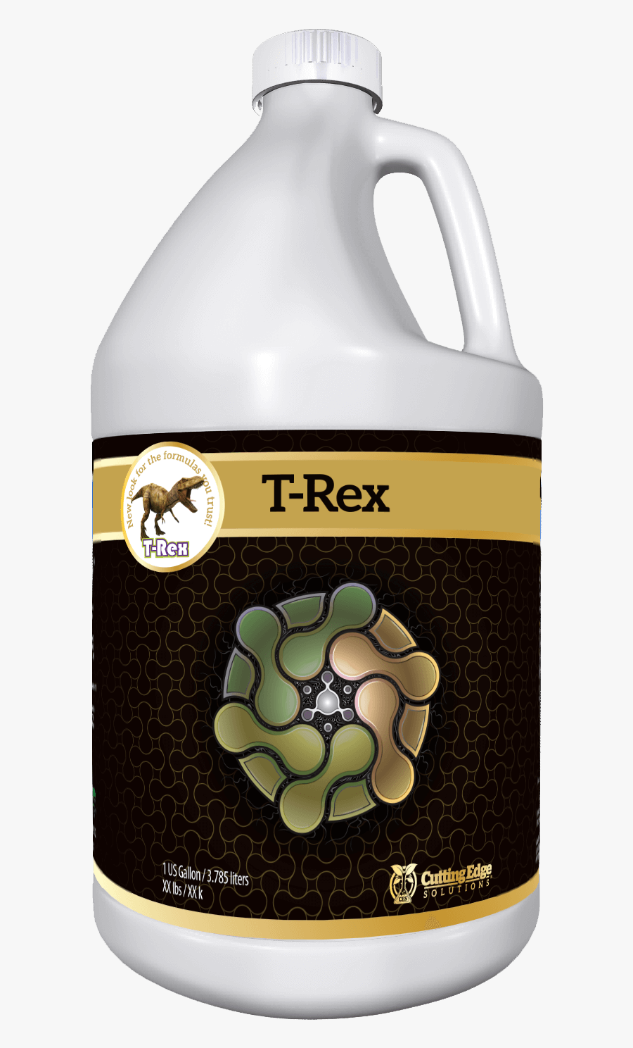T-rex™ - 1 Gal - Cutting Edge T-rex Quart, Transparent Clipart