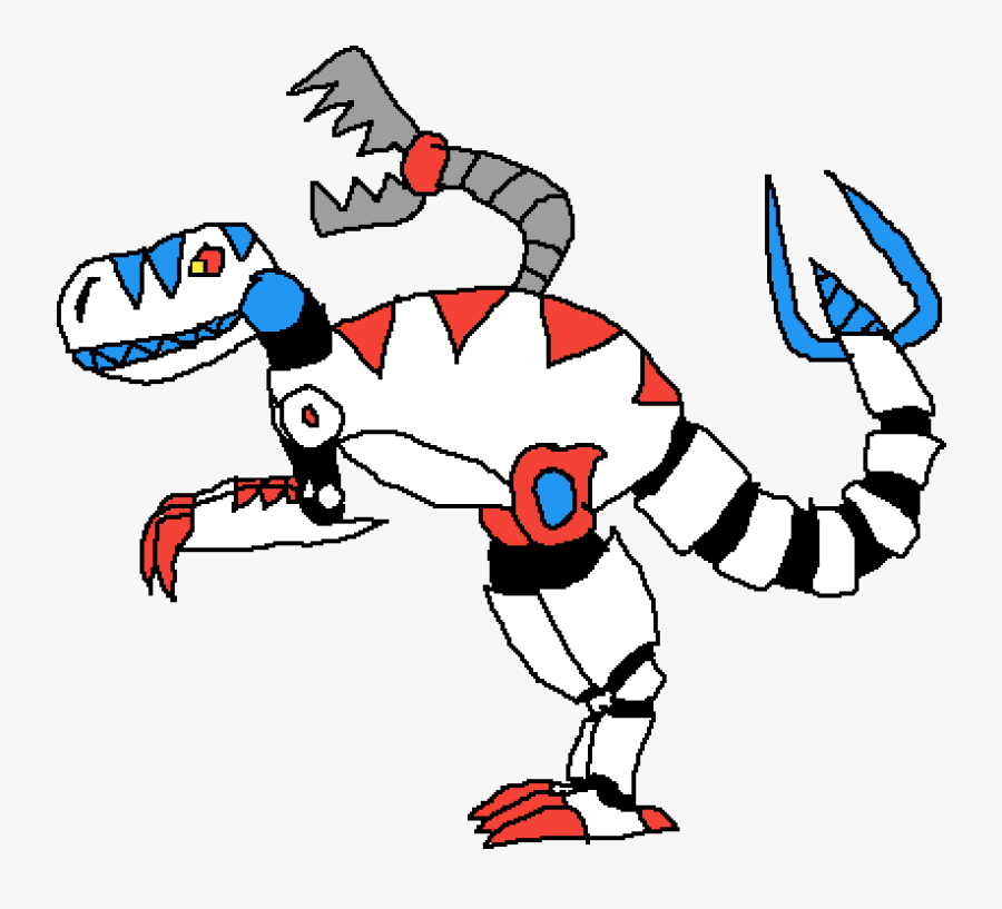 Robot T-rex Clipart , Png Download - Cartoon, Transparent Clipart