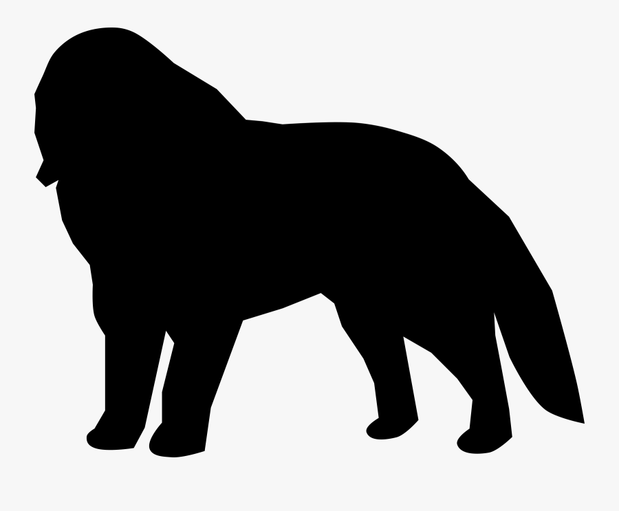 This Free Icons Png Design Of Saint Bernard - Shadow Of Saint Bernard, Transparent Clipart