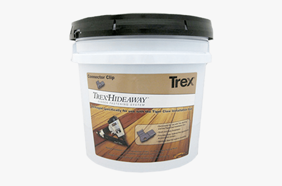 Trex Hideaway Steel Fasteners, Transparent Clipart