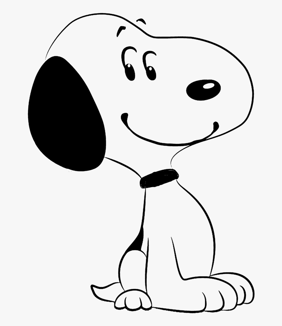 Kd Drawing Labrador, Picture - Snoopy Vector Black And White, Transparent Clipart