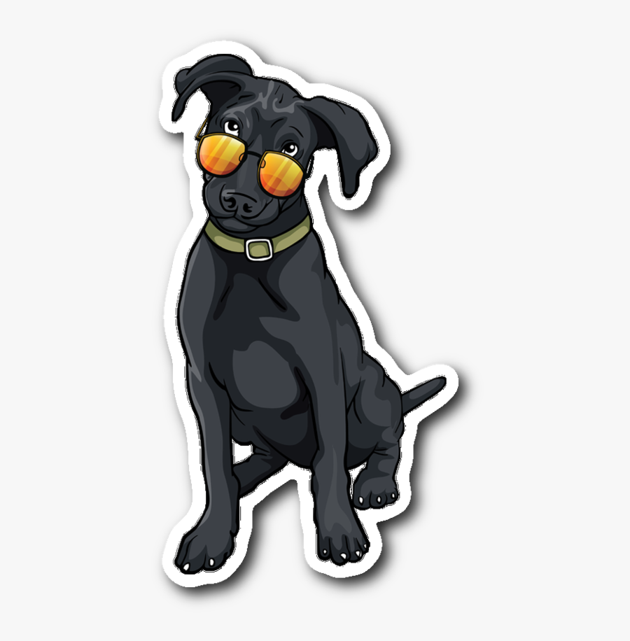 Transparent Cute Dogs Png - Cute Labrador Sticker, Transparent Clipart