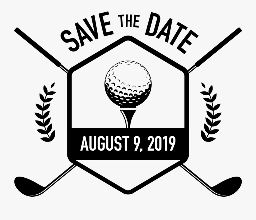 Savethedate 2019 Golfemblem Nobg Small - Stanedge Golf Club, Transparent Clipart
