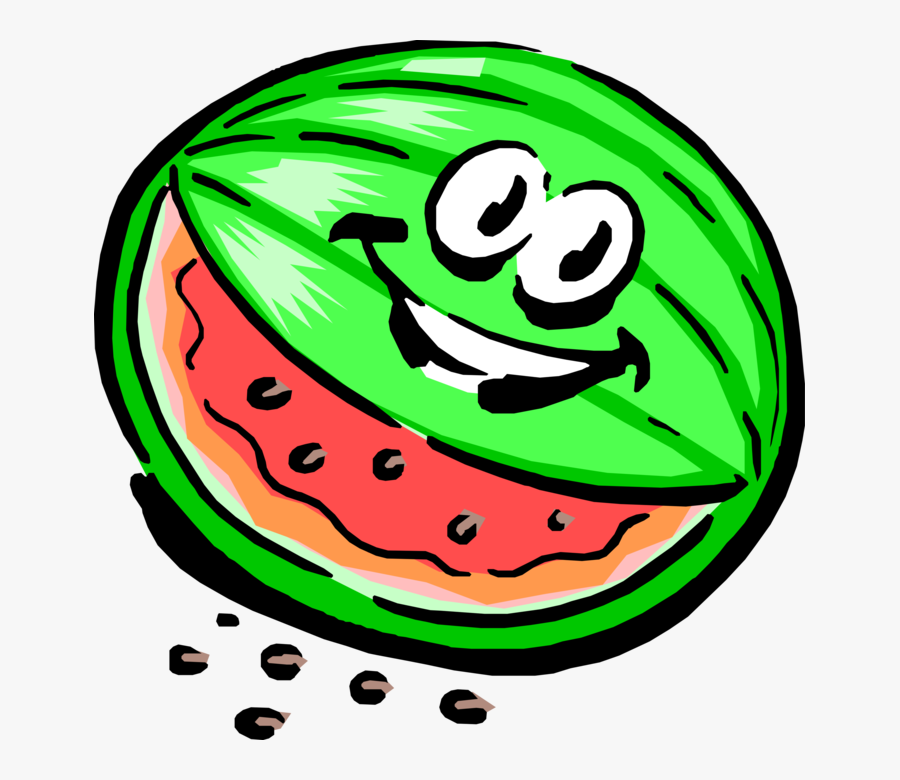 Transparent Water Melon Clipart - Cartoon Watermelon, Transparent Clipart