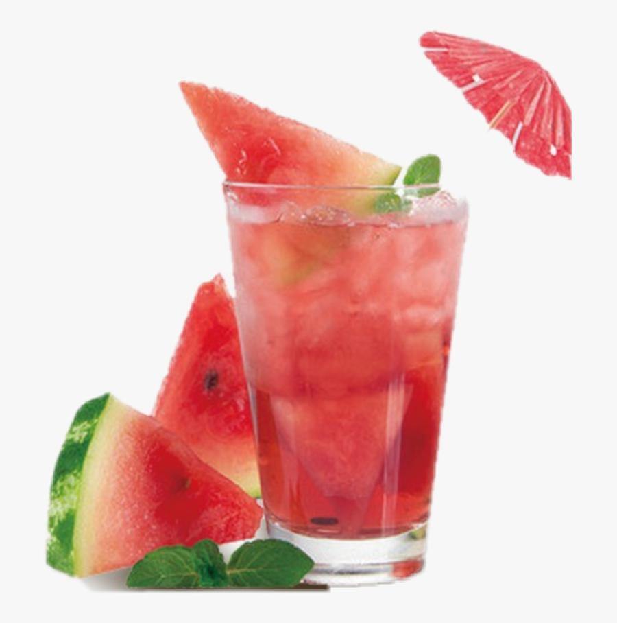 Transparent Cute Watermelon Clipart - Watermelon Juice With Glass, Transparent Clipart