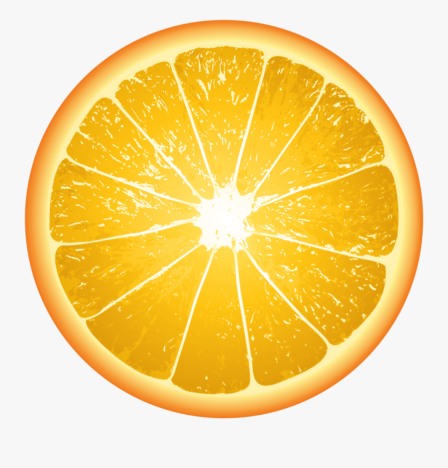 Orange Slice Png Clip Art - Bitter Orange, Transparent Clipart