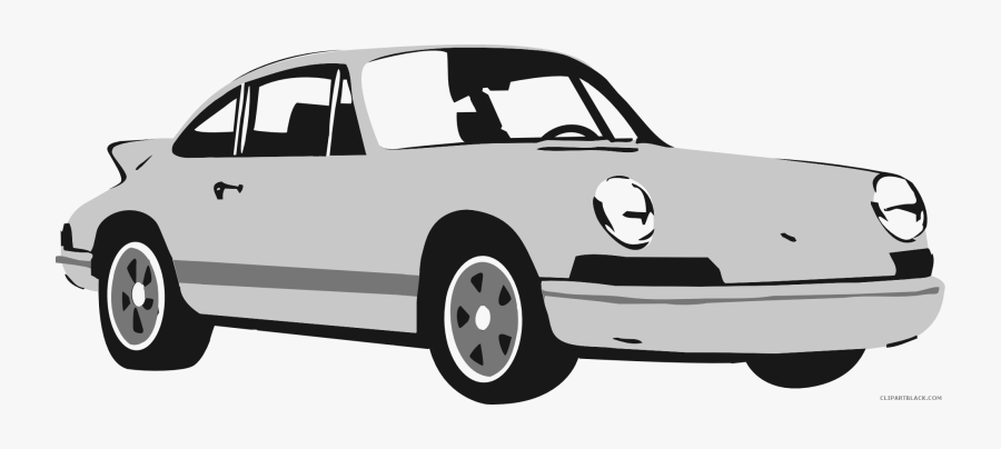 Mustang Car Clipart - Car White Cartoon Png, Transparent Clipart