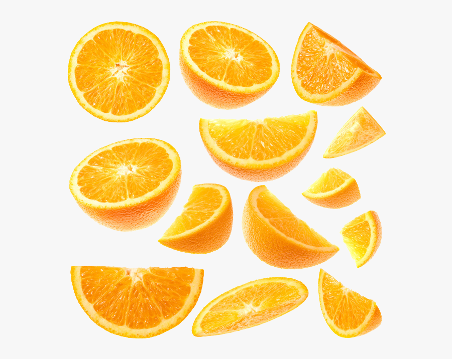 Tangerine Grapefruit Orange Slice - Orange Slices, Transparent Clipart