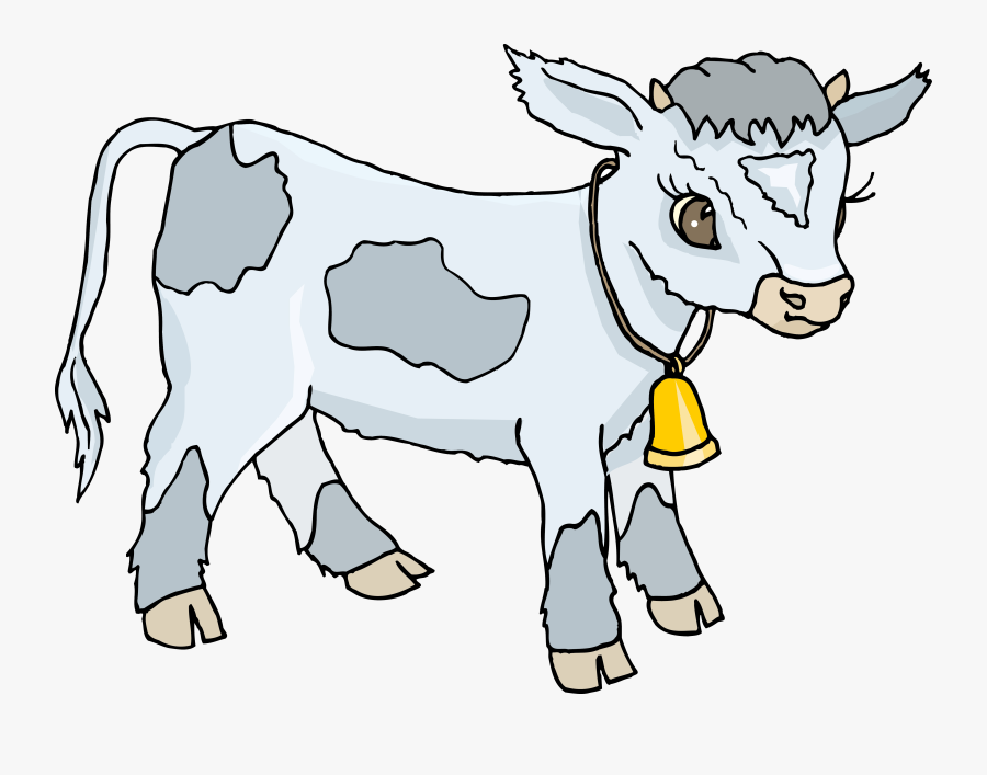 Cattle Calf Infant Milk Clip Art - Calf Clipart Png, Transparent Clipart