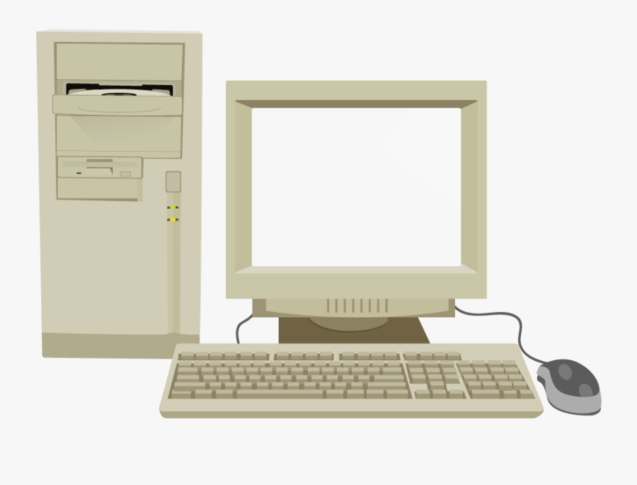 Microsoft Clipart Windows Computer - Windows 95 Pc Png, Transparent Clipart