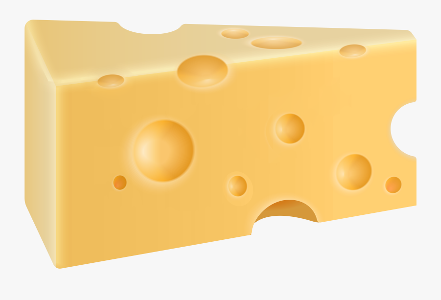 Single Slice Swiss Cheese Png Image - Sliced Swiss Cheese Png, Transparent Clipart