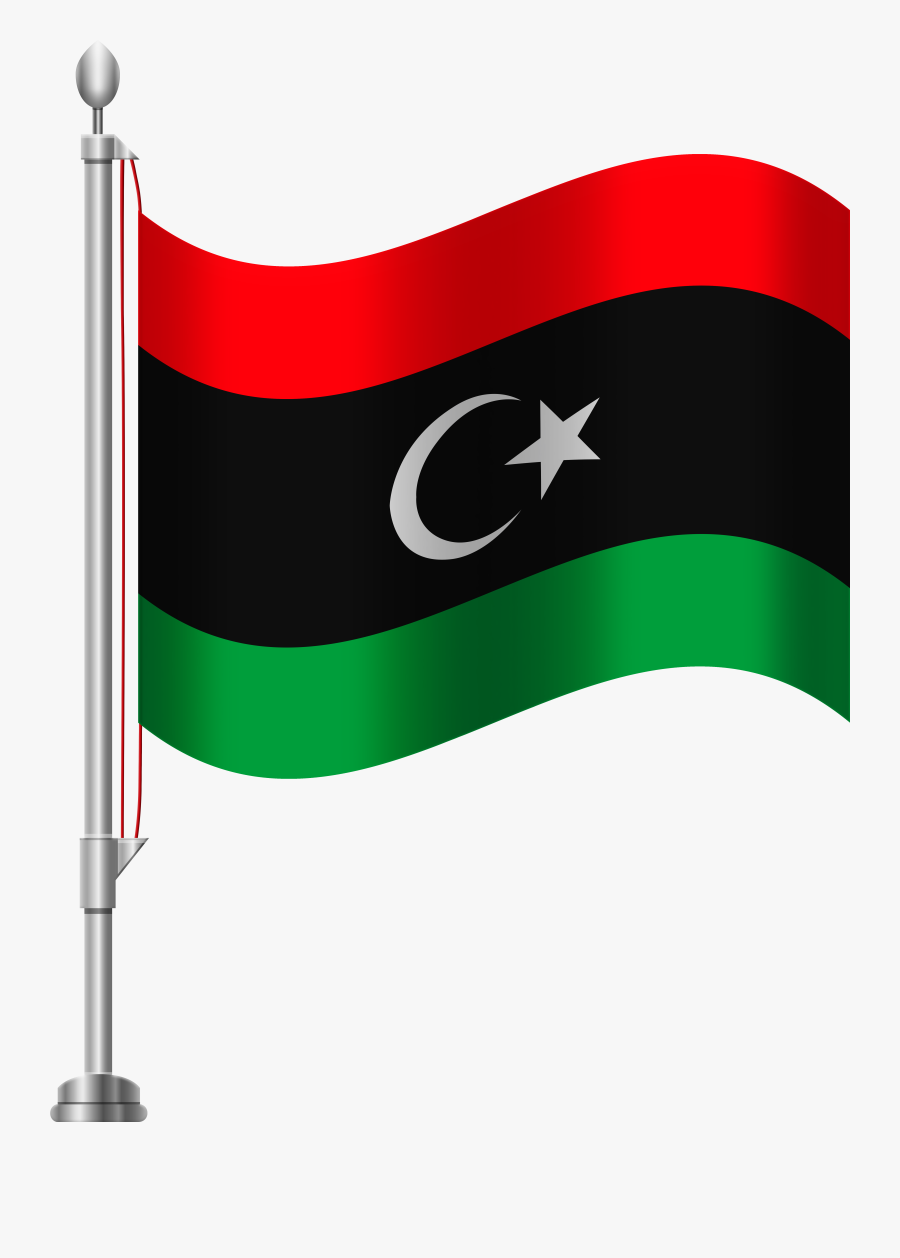 Libya Flag Png Clip Art, Transparent Clipart