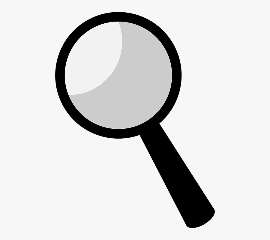 Looking Clipart Magnifying Glass - Magnifying Glass Clipart, Transparent Clipart