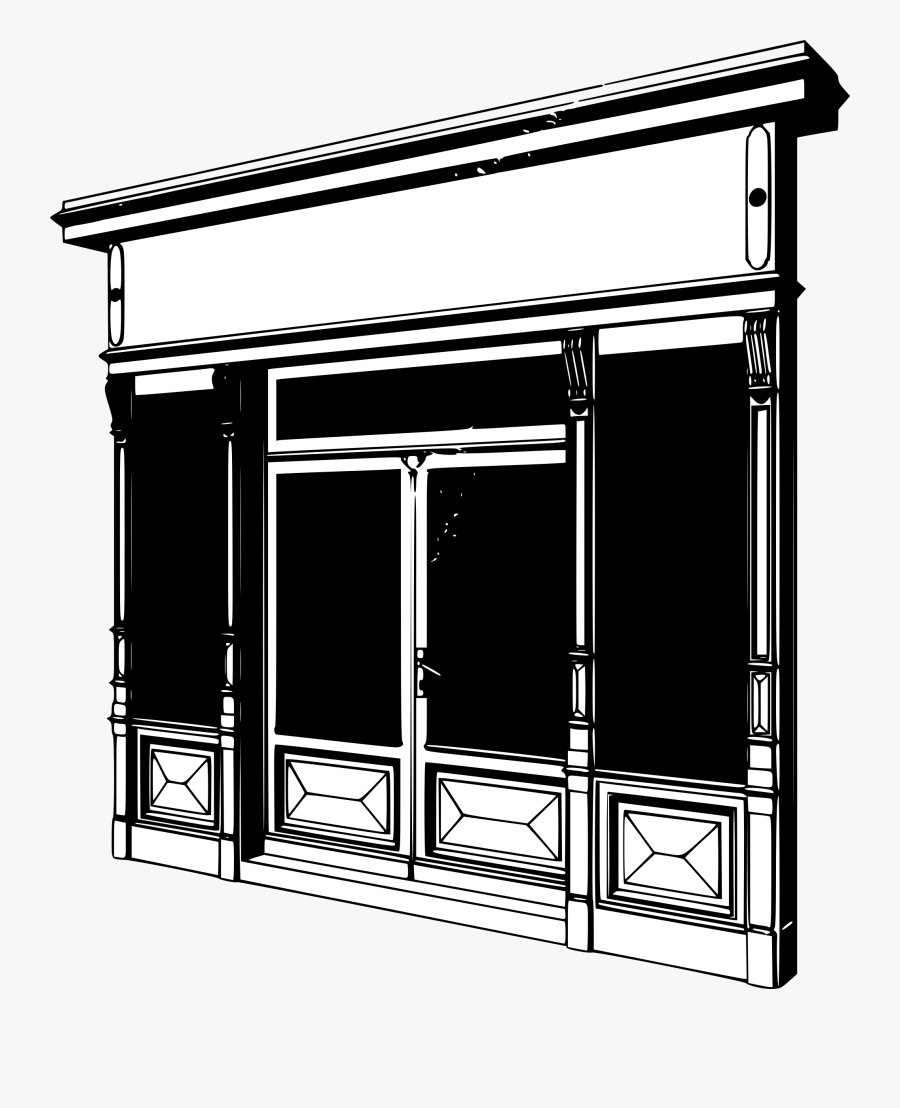 Image Freeuse Stock Shop Window Clipart - Show Windows, Transparent Clipart