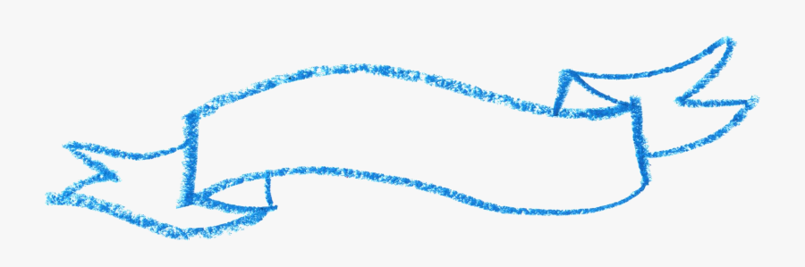 Blue Crayon Foot Vector - Blue Crayon Line Png, Transparent Clipart