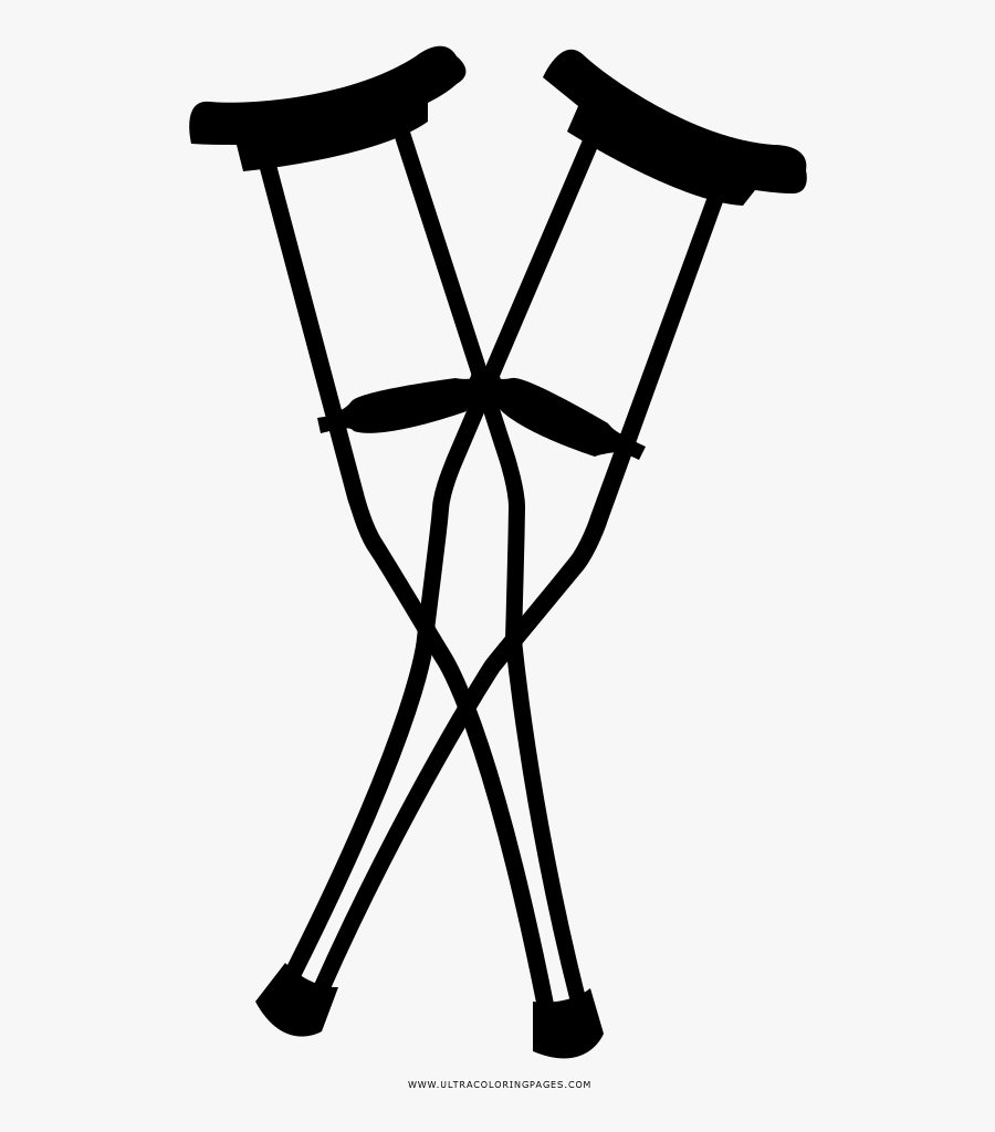 Crutches Png - Crutches Png Hd, Transparent Clipart