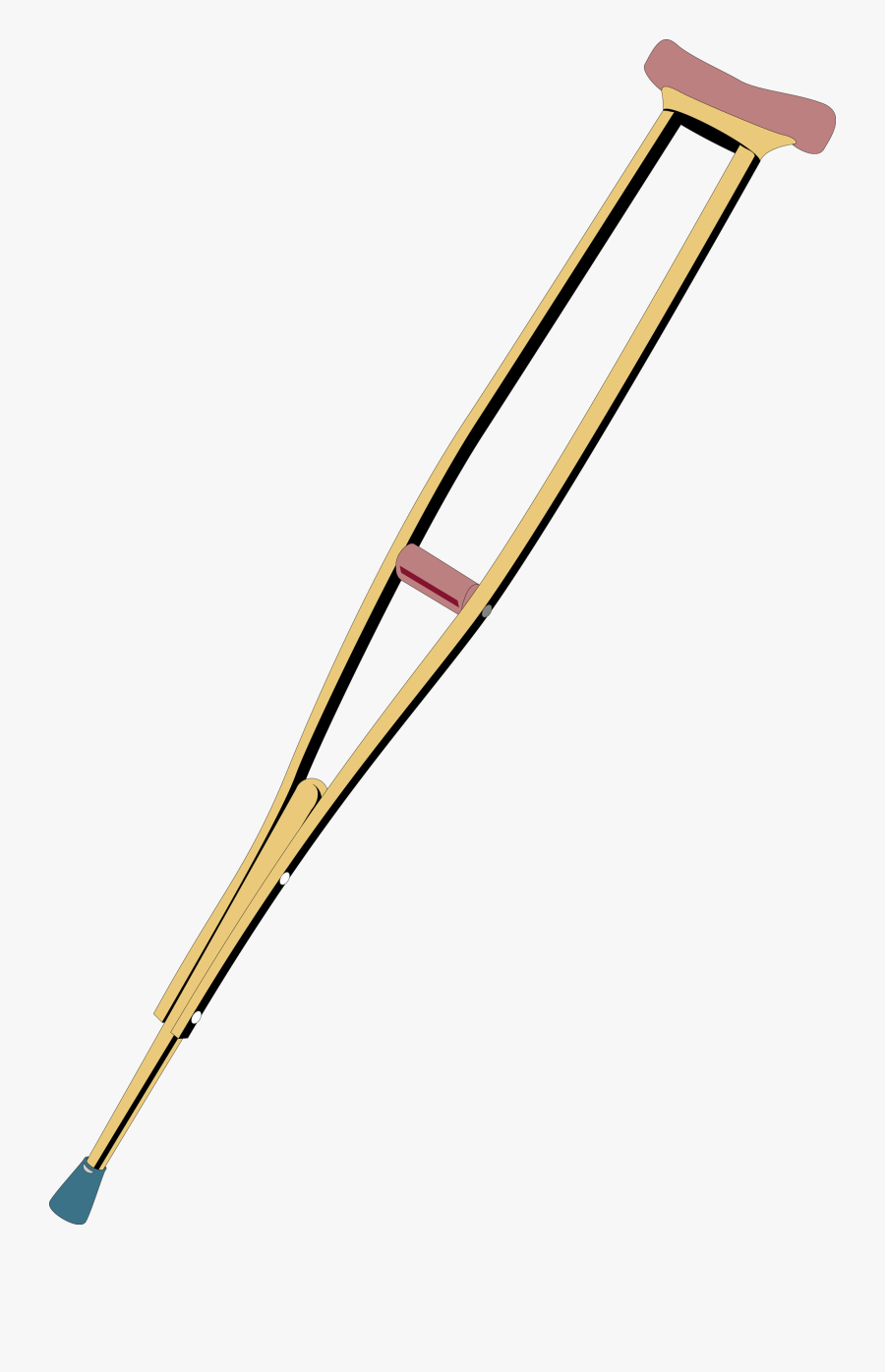 Crutches Png, Download Png Image With Transparent Background, - Transparent Background Crutch Png Transparent, Transparent Clipart