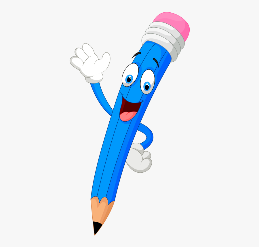 Crayon With Face Clipart, Transparent Clipart