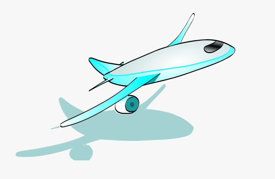 Airplane Takeoff Clip Art - Transparent Background Airplane Gif, Transparent Clipart