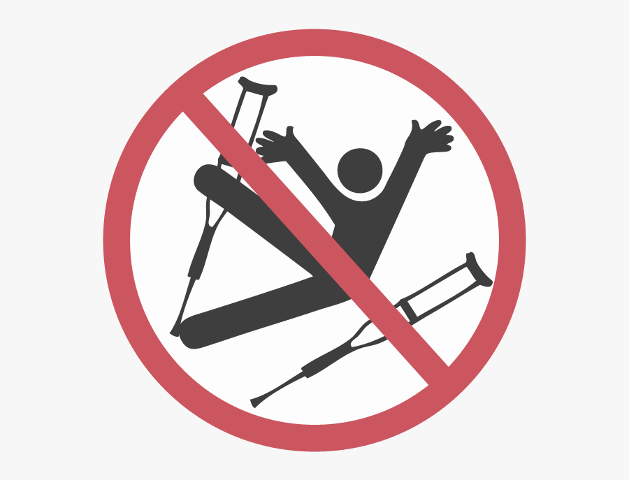 Crutches Non Slip, Transparent Clipart