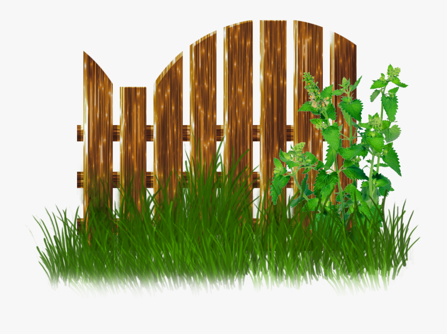 Fence Clipart Fench - Garden Fence Gate Clipart, Transparent Clipart