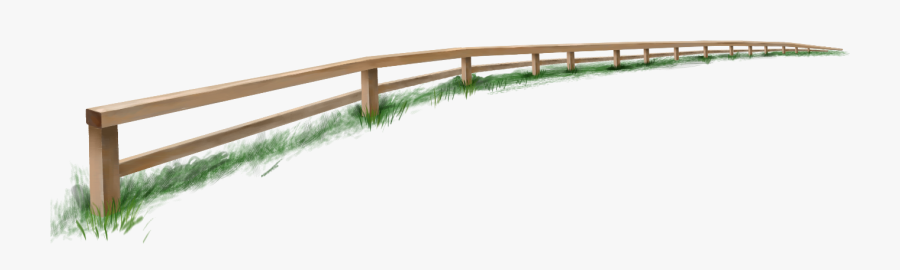 Garden Fence With Grass Png Clipart - Garden Fences Png, Transparent Clipart