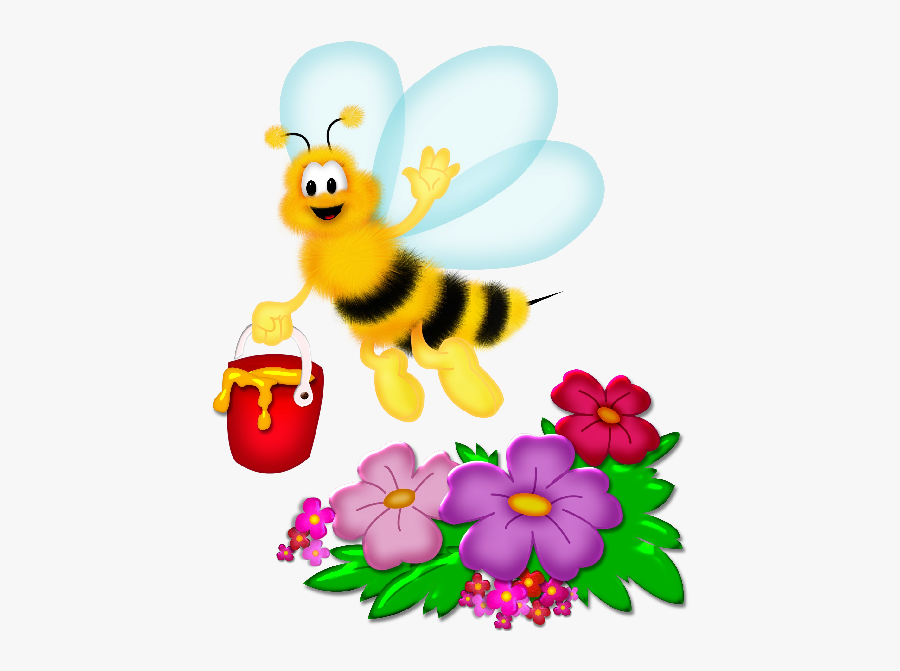 Transparent Background Cute Bee, Transparent Clipart