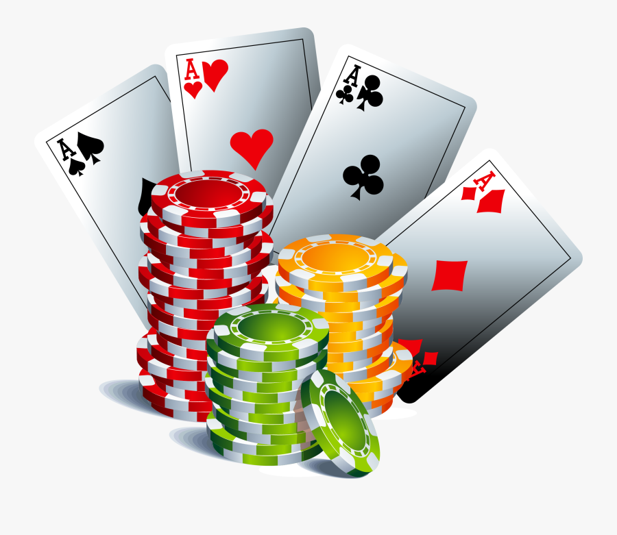 Casino Token Craps Roulette - Poker Cards And Chips Clip Art, Transparent Clipart