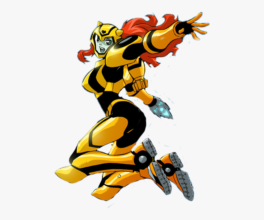 #transformers #autobots #bumblebee - Transformers Animated Female Bumblebee, Transparent Clipart