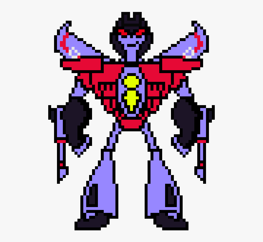 Transformers Animated Starscream - Starscream Transformers Pixel Art, Transparent Clipart
