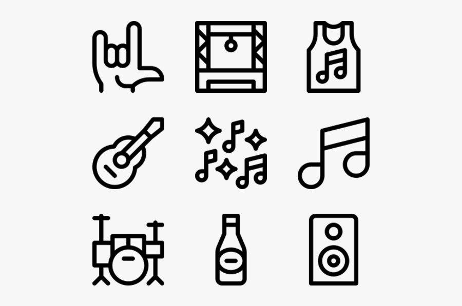 Music Festival, Transparent Clipart