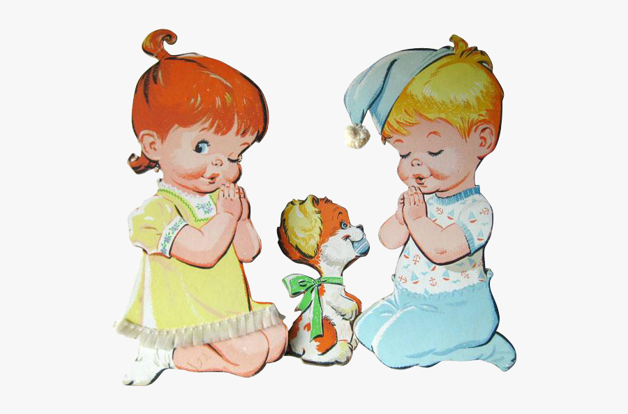 Child Infant Toddler Prayer Clip Art - Cartoon, Transparent Clipart