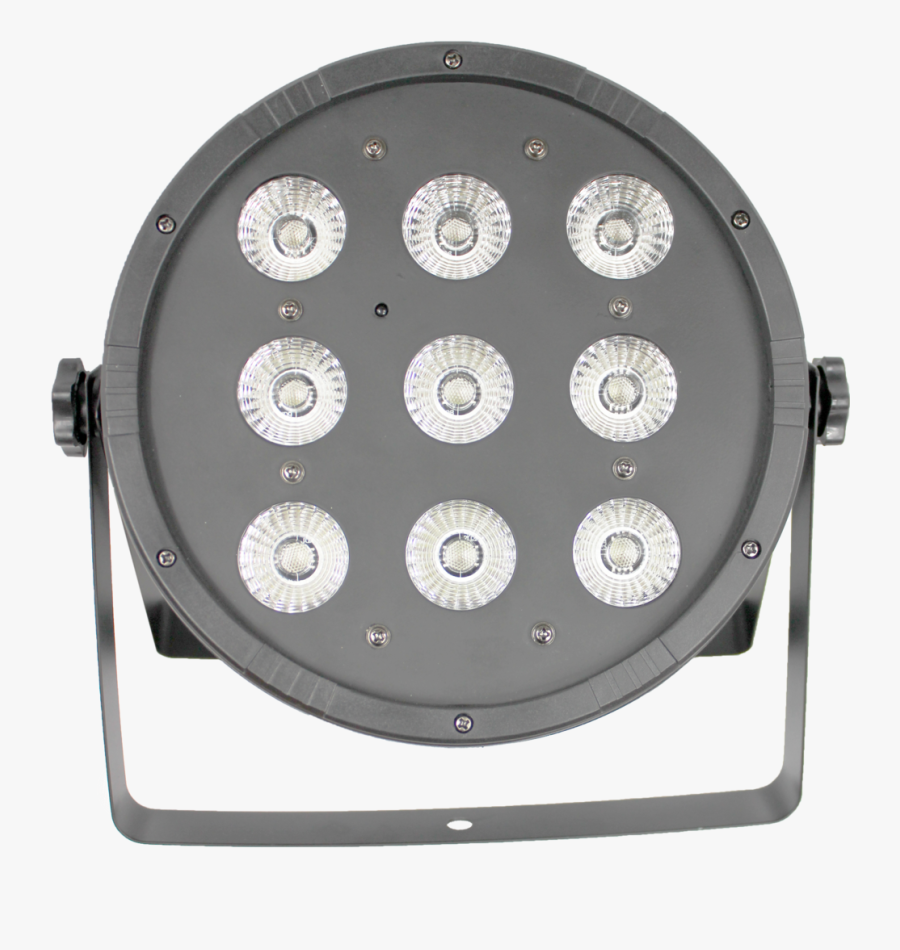 Lam-41169 Stage Lighting Led 9pcs X Rgbw 4 In 1 Dmx512 - Light, Transparent Clipart