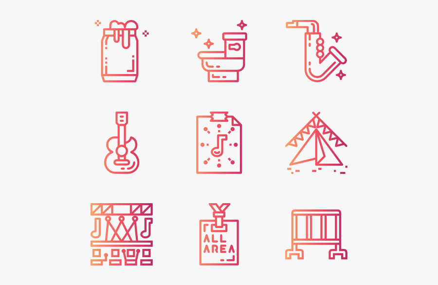 Music Festival - Parallel, Transparent Clipart