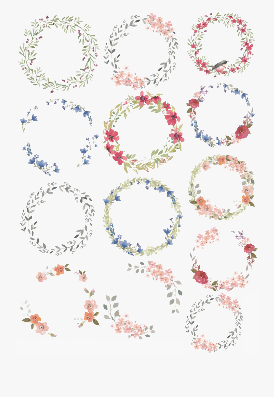 Transparent Anar Clipart - Dibujo Corona De Flores, Transparent Clipart