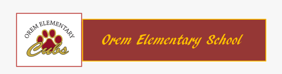 Orem Elementary - Amber, Transparent Clipart