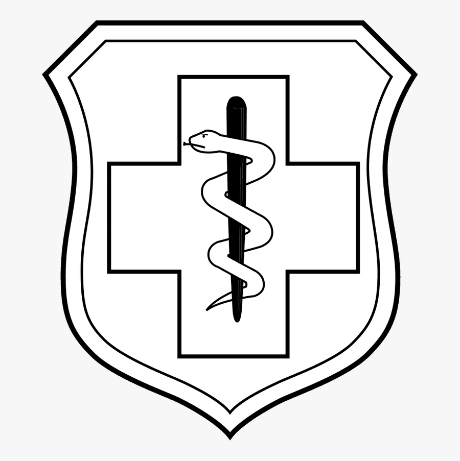 United States Air Force Enlisted Medical Badge Clip - Air Force Medic Logo, Transparent Clipart