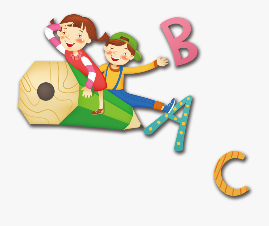 Colored Color Alphabet Class - Teen, Transparent Clipart