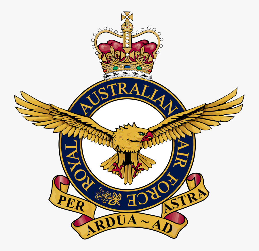 Air Force Badges Free - Royal Australian Air Force Badge, Transparent Clipart