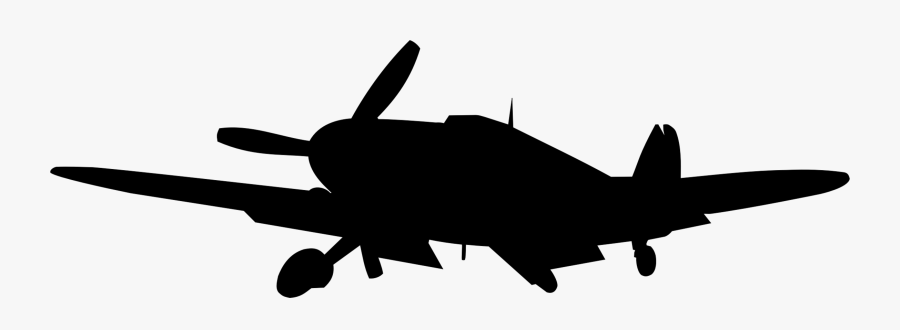 Silhouette,monochrome Photography,air Force - World War 2 Silhouette, Transparent Clipart