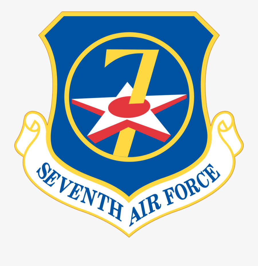 Seventh Wikipedia - 7th Air Force Emblem, Transparent Clipart