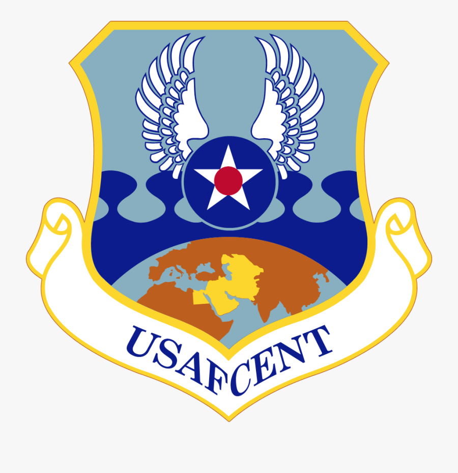 Shield Of The United States Air Forces Central Command - Air Force Central Command, Transparent Clipart
