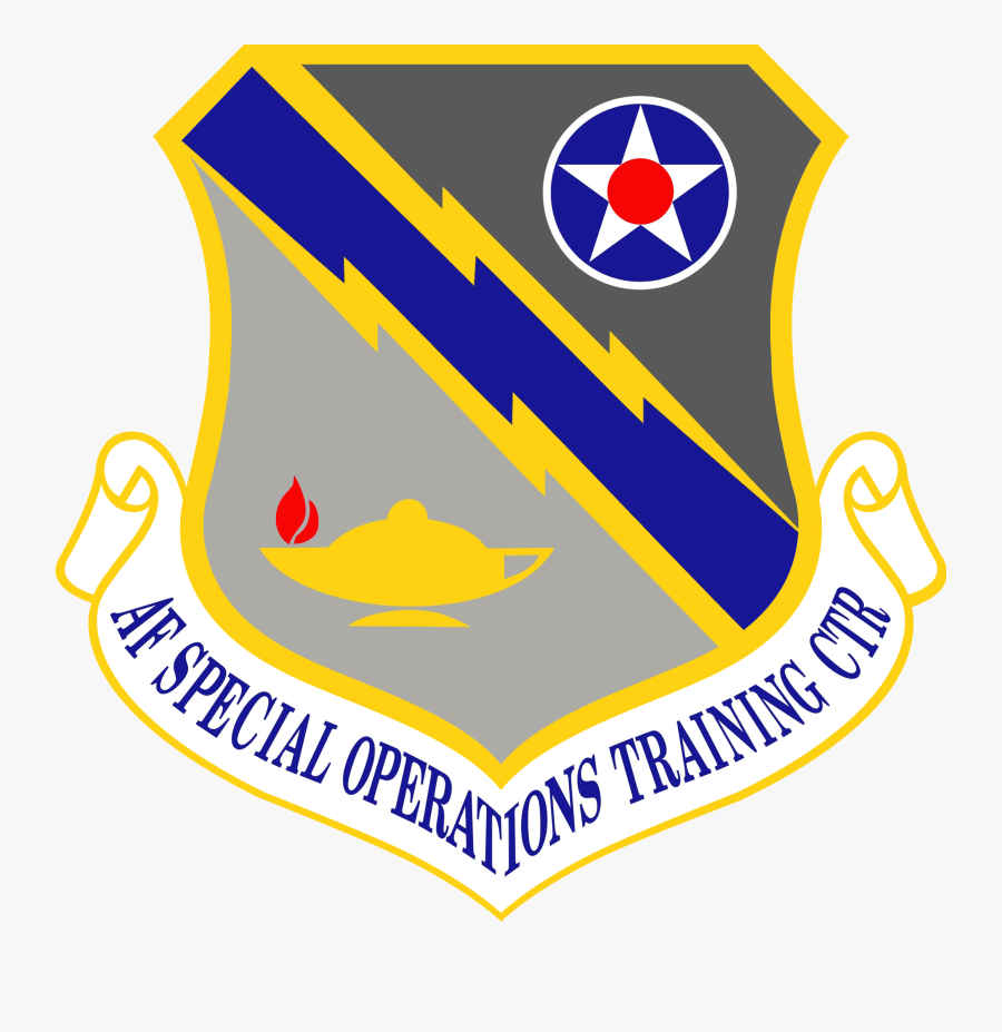 Air Force Special Operations Training Center - Space And Missile Systems Center Logo, Transparent Clipart