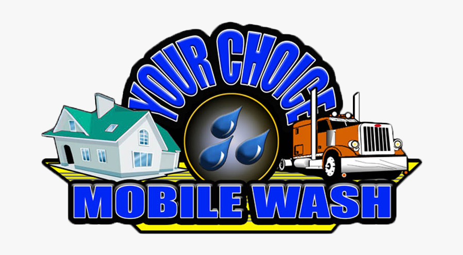 Your Choice Mobile Wash - House Vector, Transparent Clipart